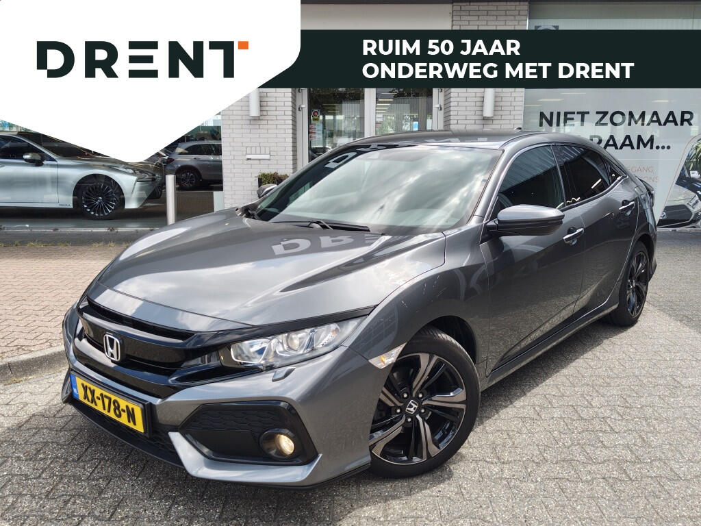 Honda Civic 1.0 i-VTEC Elegance | Sensoren v/a | Stoelverwarming | Navi - Image 1