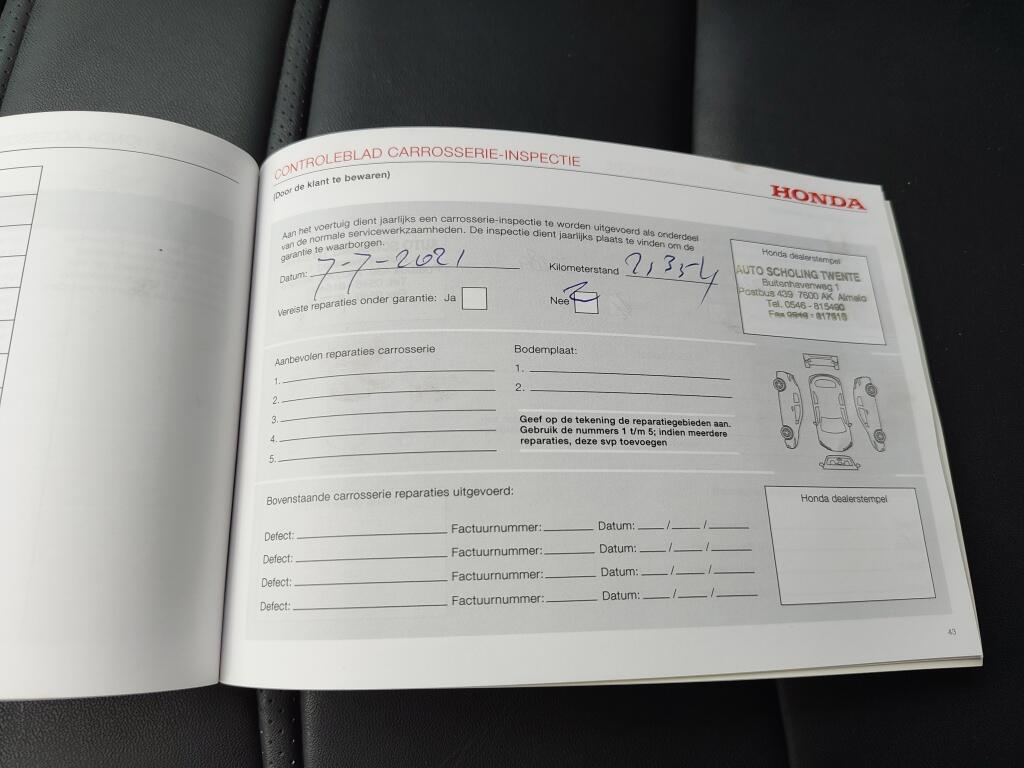 Honda Civic 1.0 i-VTEC Elegance | #33 Limited Edition | Leder | Sensoren A | Navi - Image 39